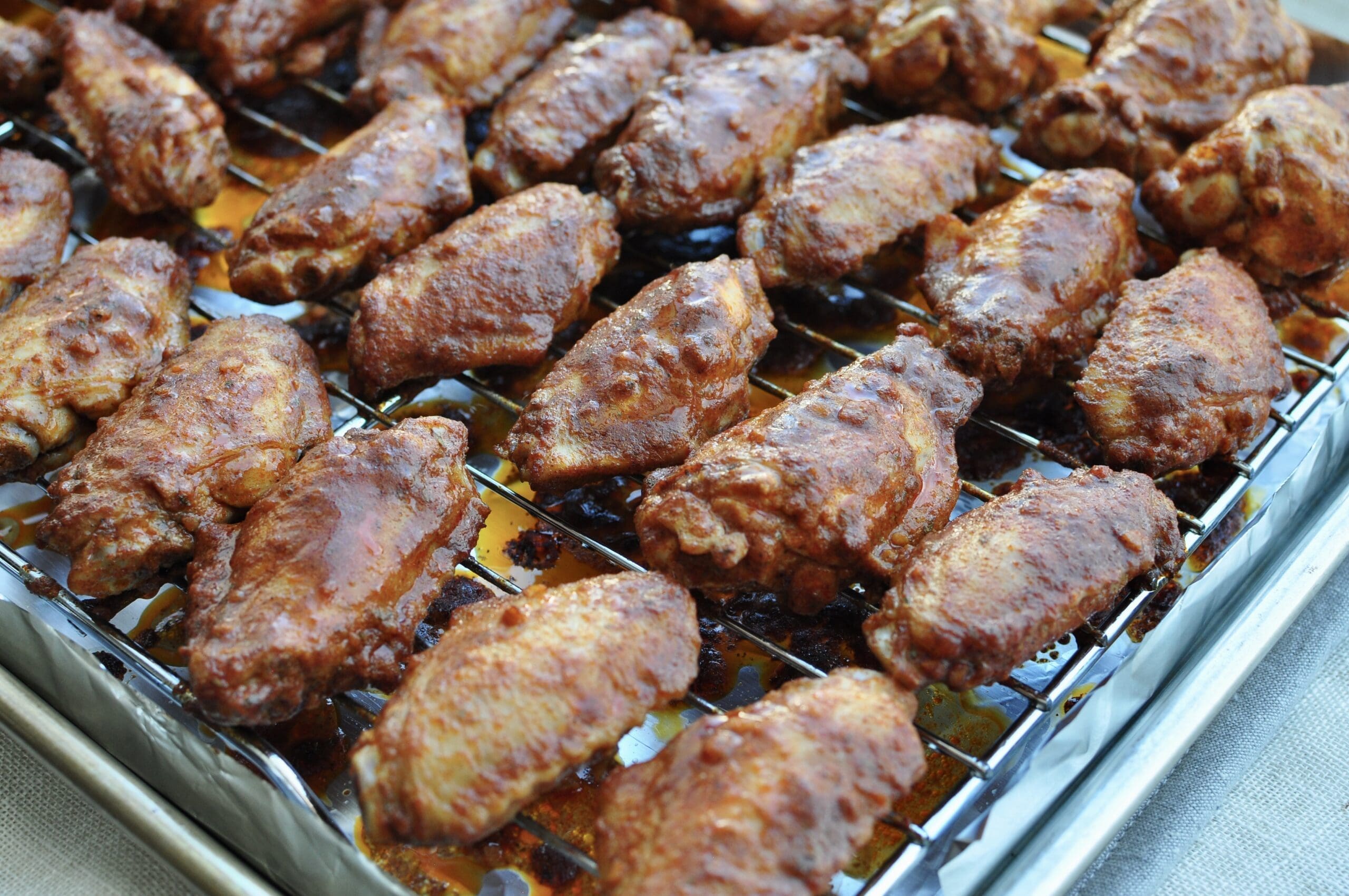 Baked BBQ Party Wings
