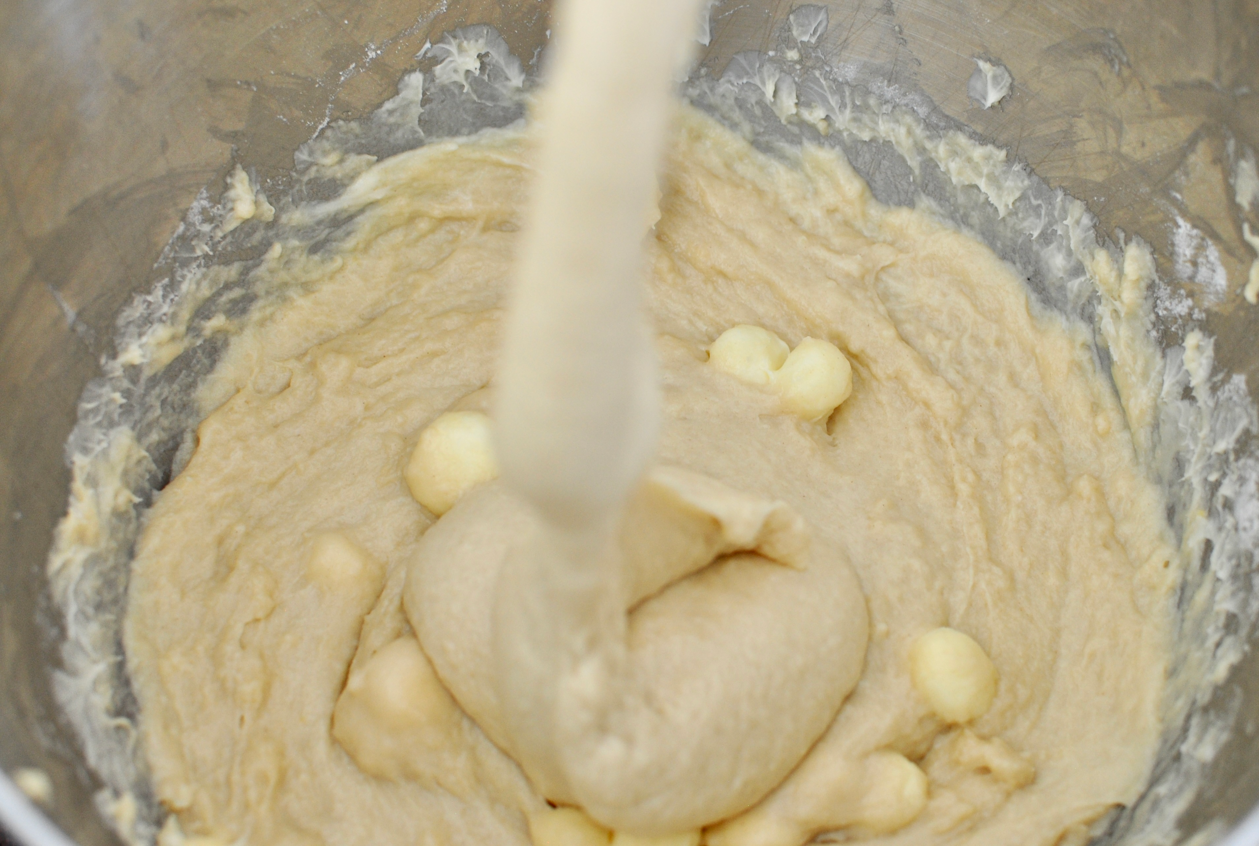 Mixing Dough for Pull Apart Bread for Texas Toast