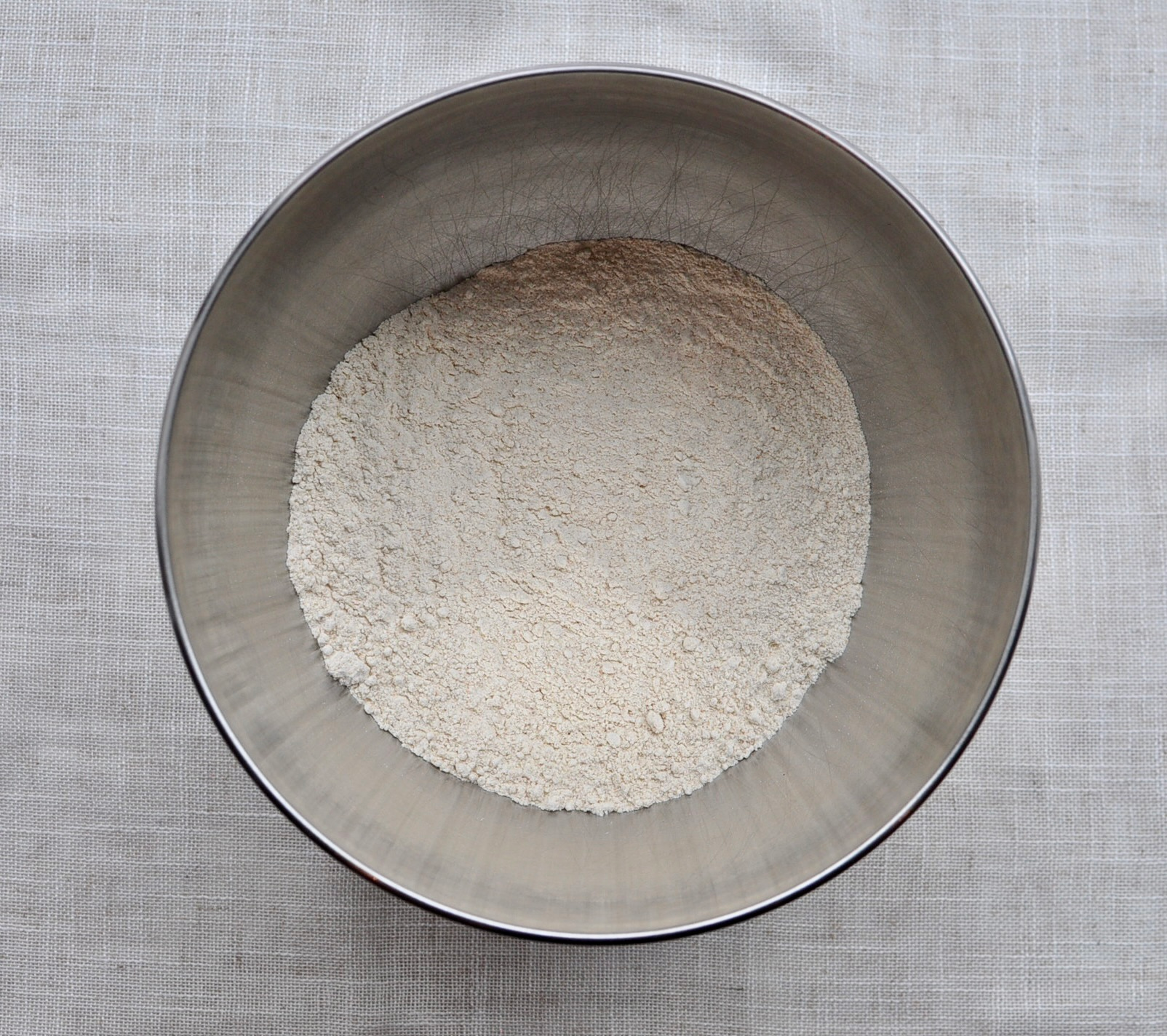 bread flour and whole wheat flour
