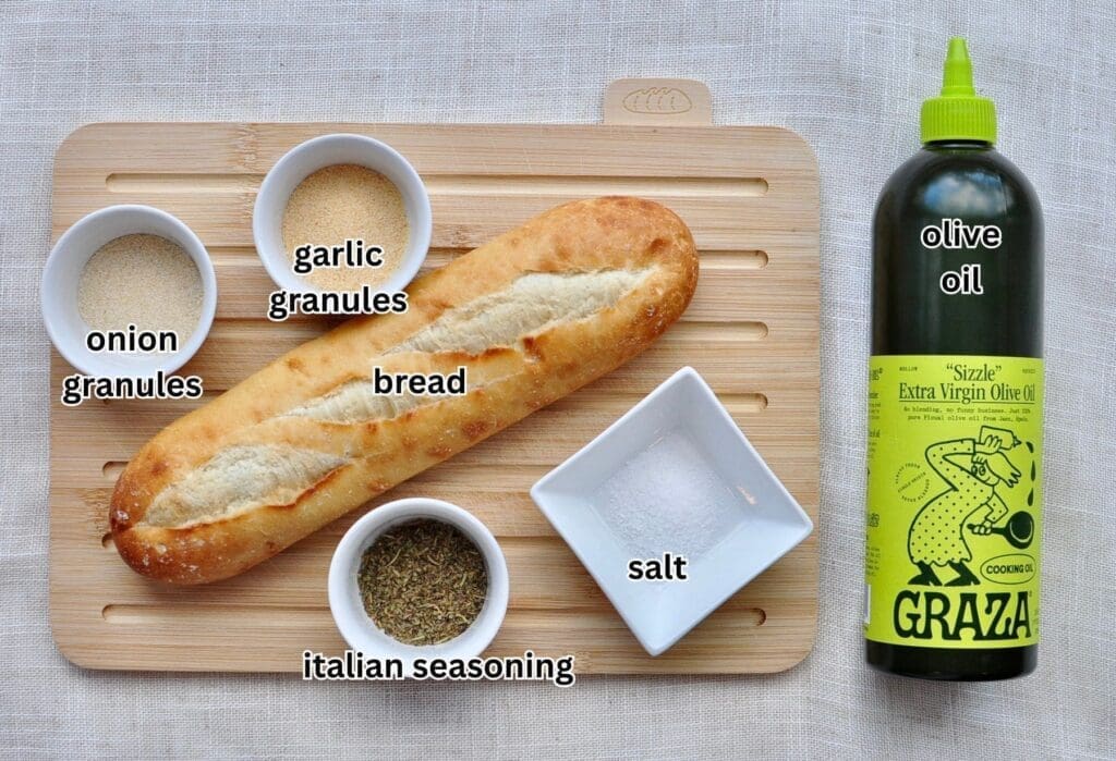 Ingredients for Croutons