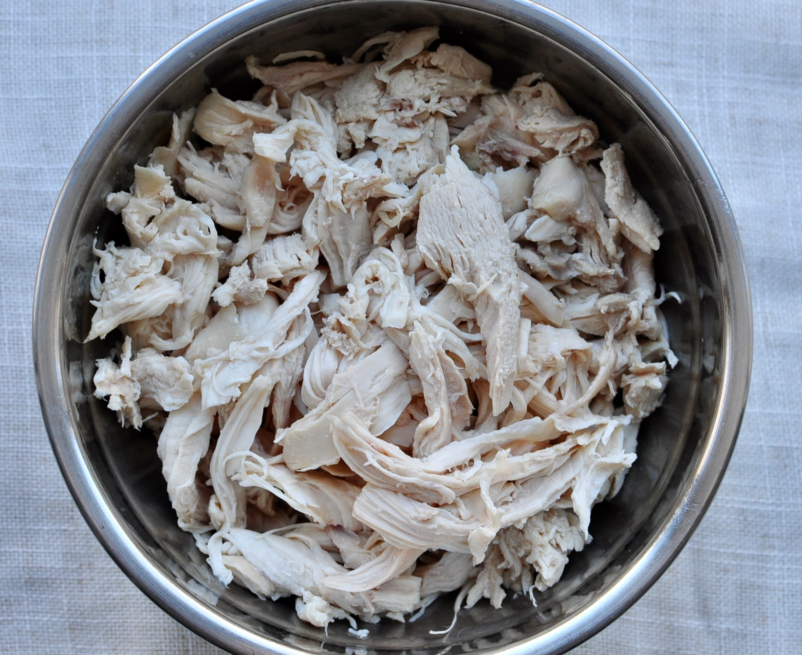 Shredded Chicken for Chinese Chicken Salad