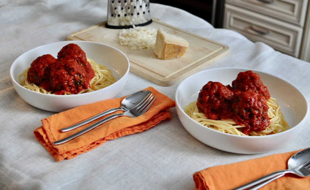 Spaghetti and Meatballs