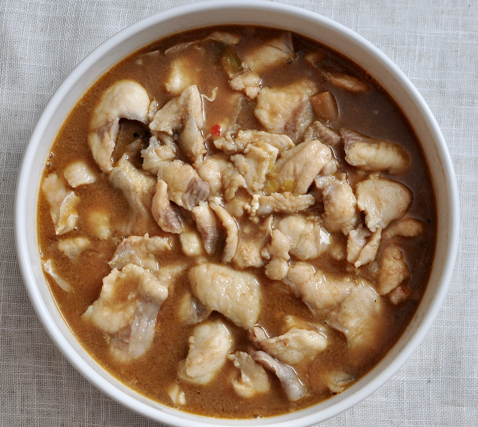 Catfish Filet in Water Boiled Fish