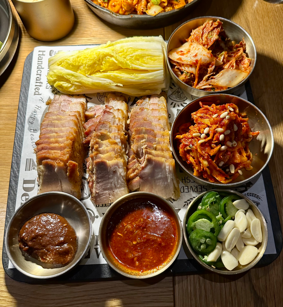 Grilled BBQ Bossam