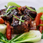 Braised Short Ribs with Shanghai Bok Choy