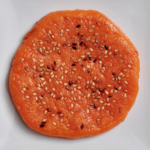 Chewy Sweet Potato Pancakes made with Sweet Rice Flour