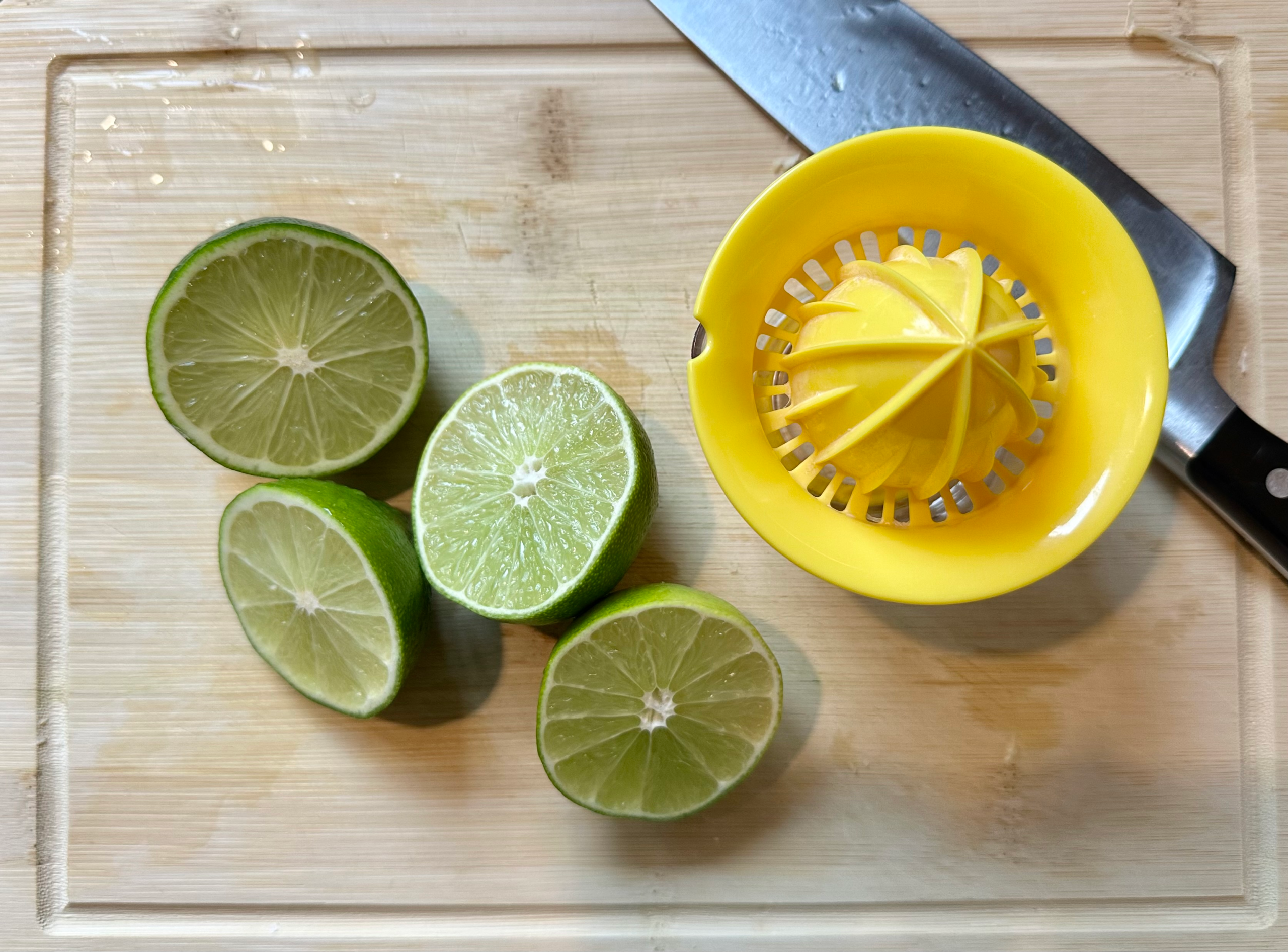 Squeeze Fresh Limes