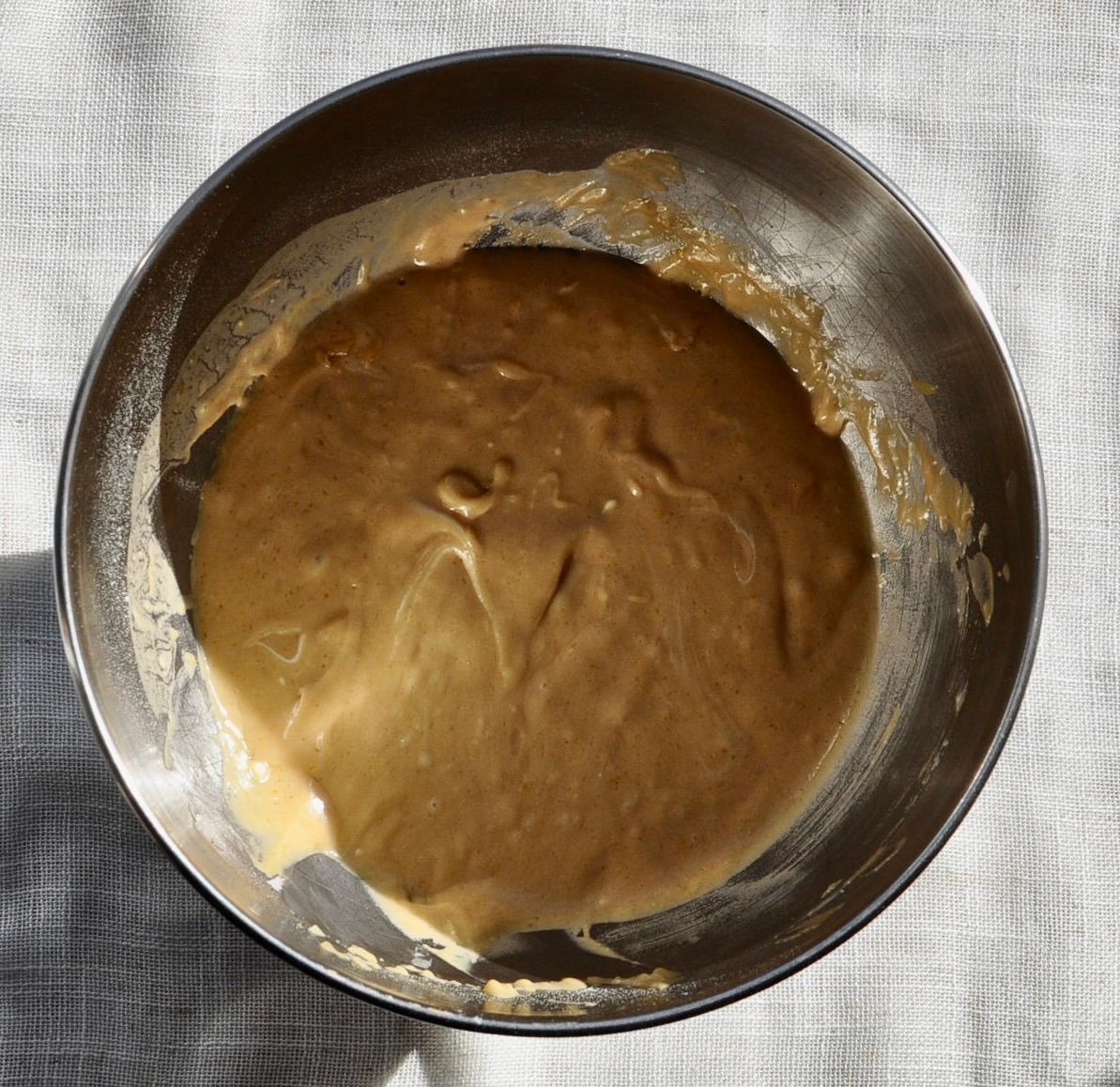 Coffee cake batter