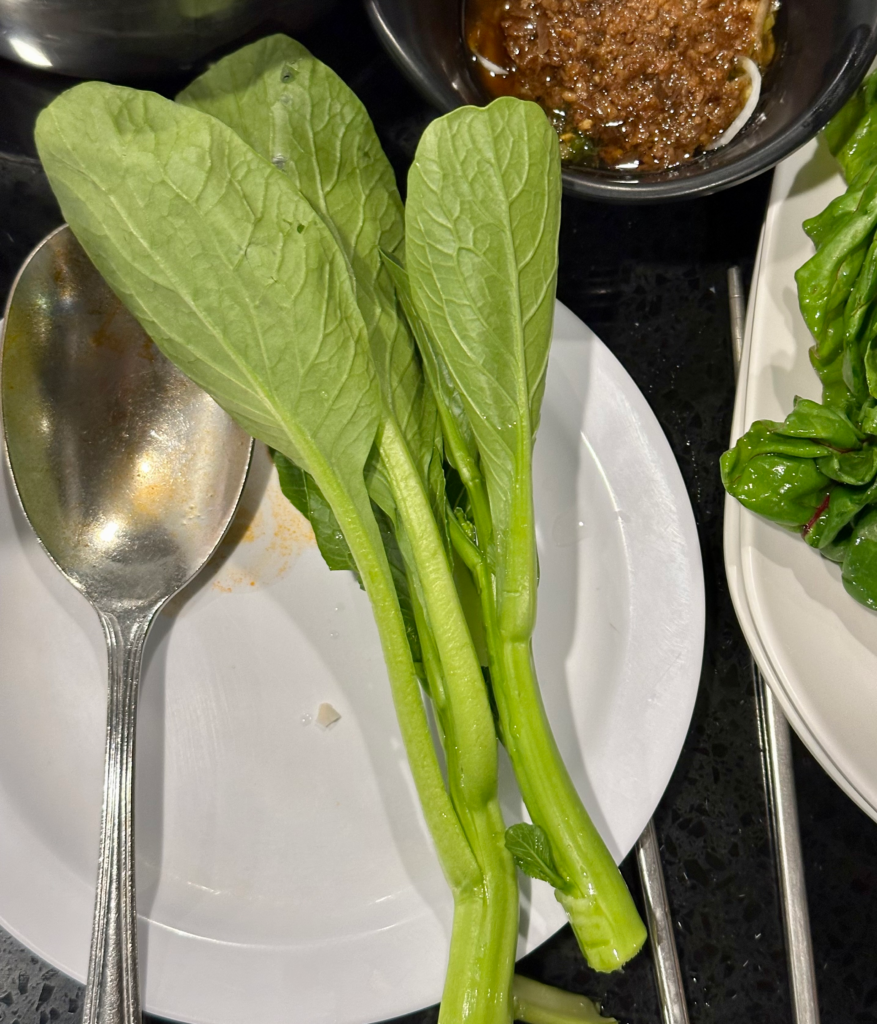 Hot Pot Leafy greens