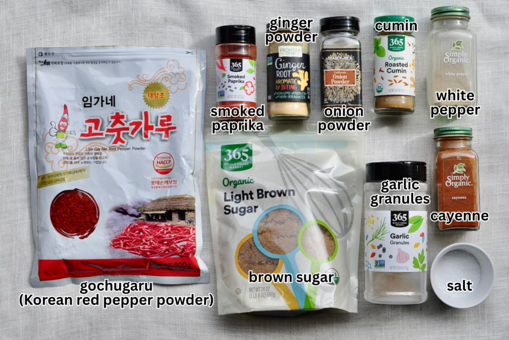 gochugaru spice mix ingredients
