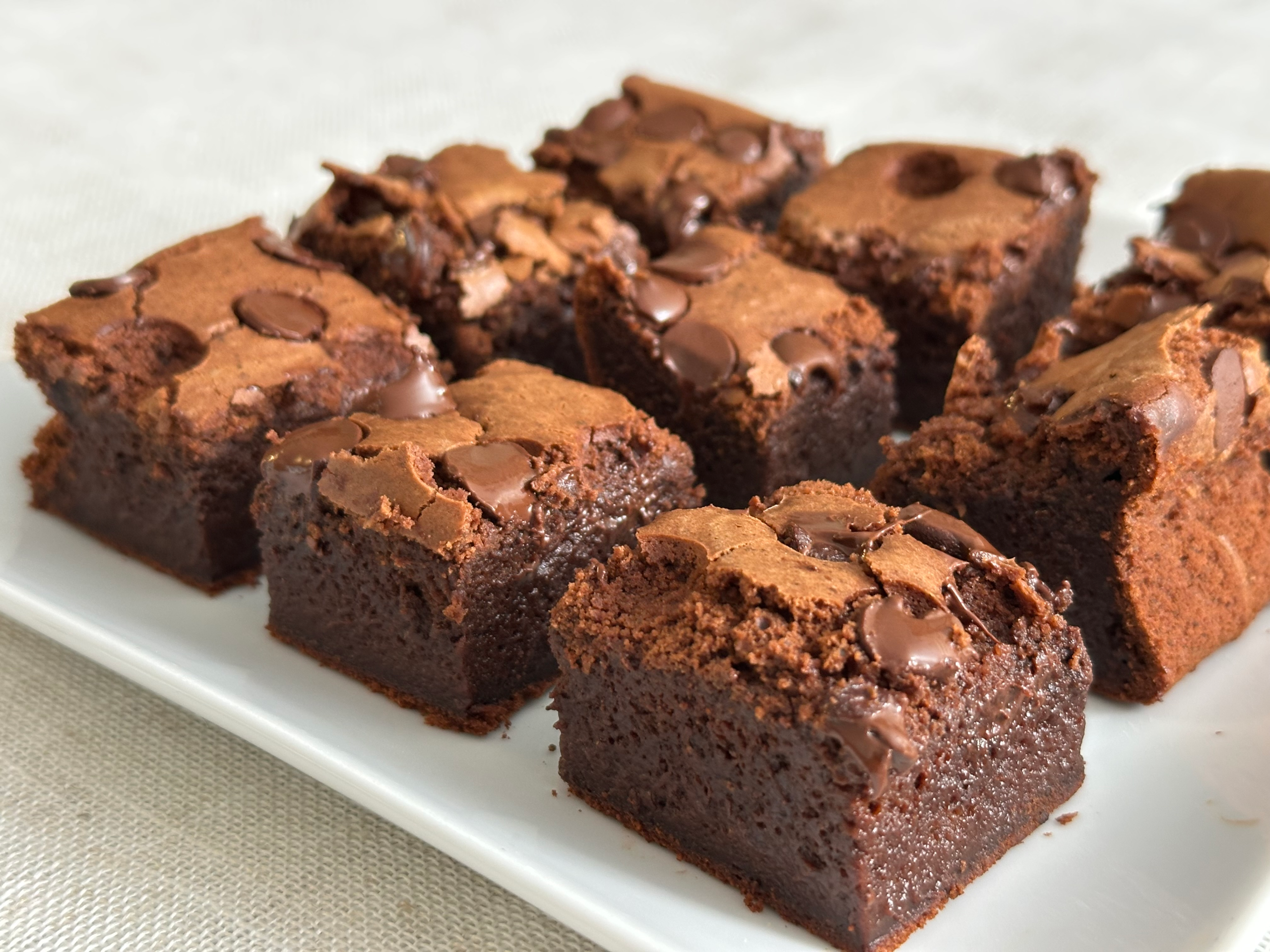 Chocolate Mochi Brownies