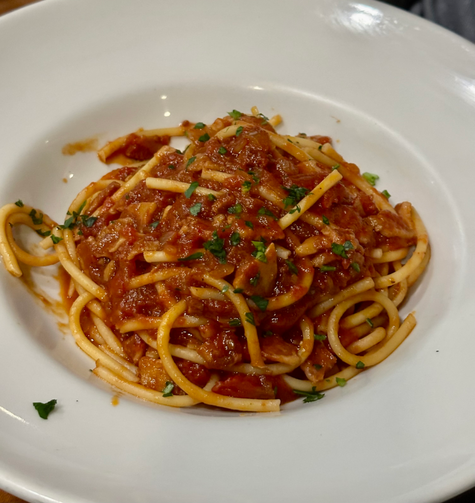 Olar Noso Pasta Dish