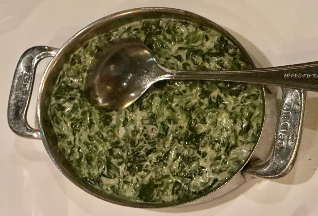 Creamed Spinach
