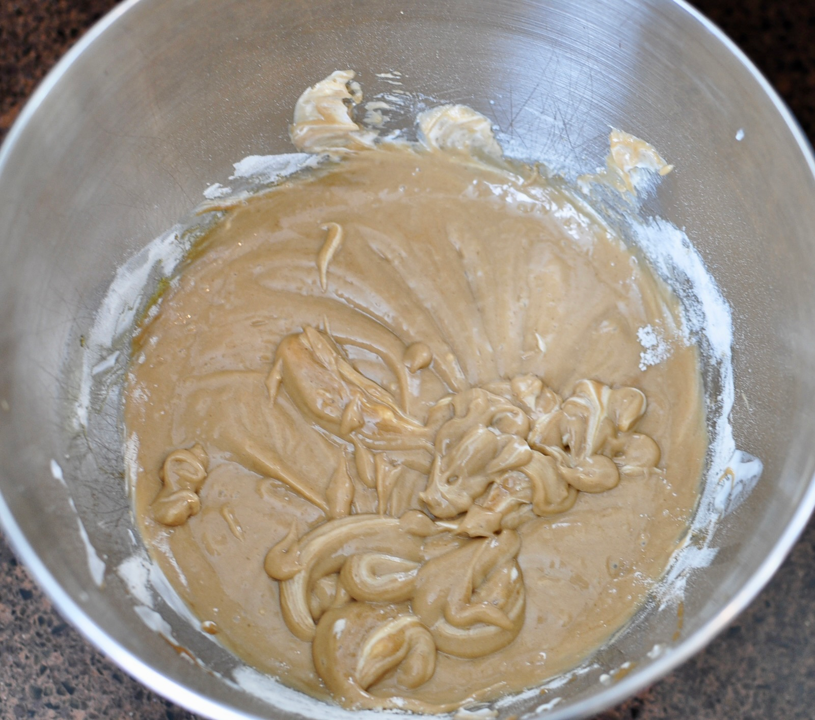 add flour and sour cream