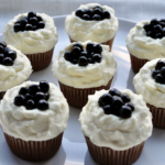 Boba Milk Tea Cupcakes with Vanilla Frosting and BOBA Tapioca Pearls