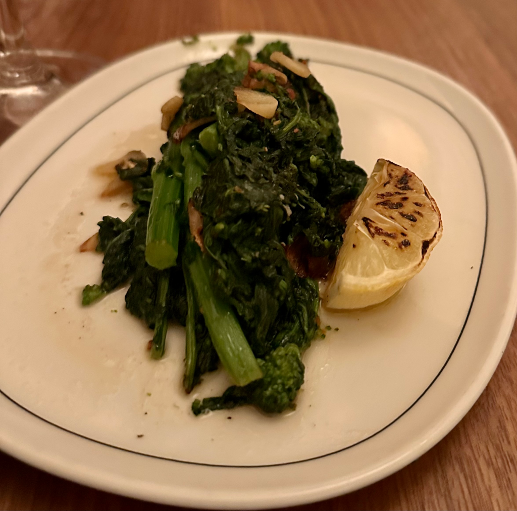 ORA Broccoli Rabe Aglio E Olio