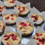 Strawberry Muffins in Muffin Tin