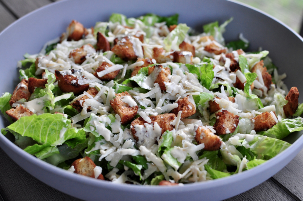 Creamy Cesar Salad Dressing with Anchovies