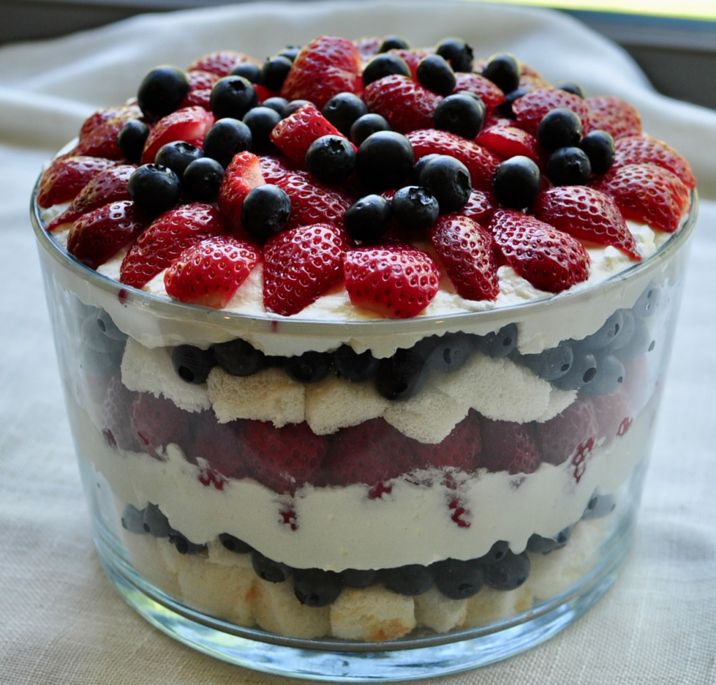 Easy Make Ahead Berry Trifle Dessert