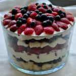 Fresh Berry Trifle with Lemon Whipped Cream