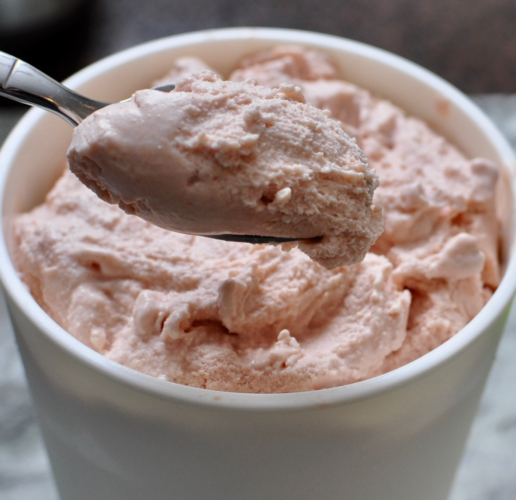 Fresh Guava Ice Cream Summer Dessert