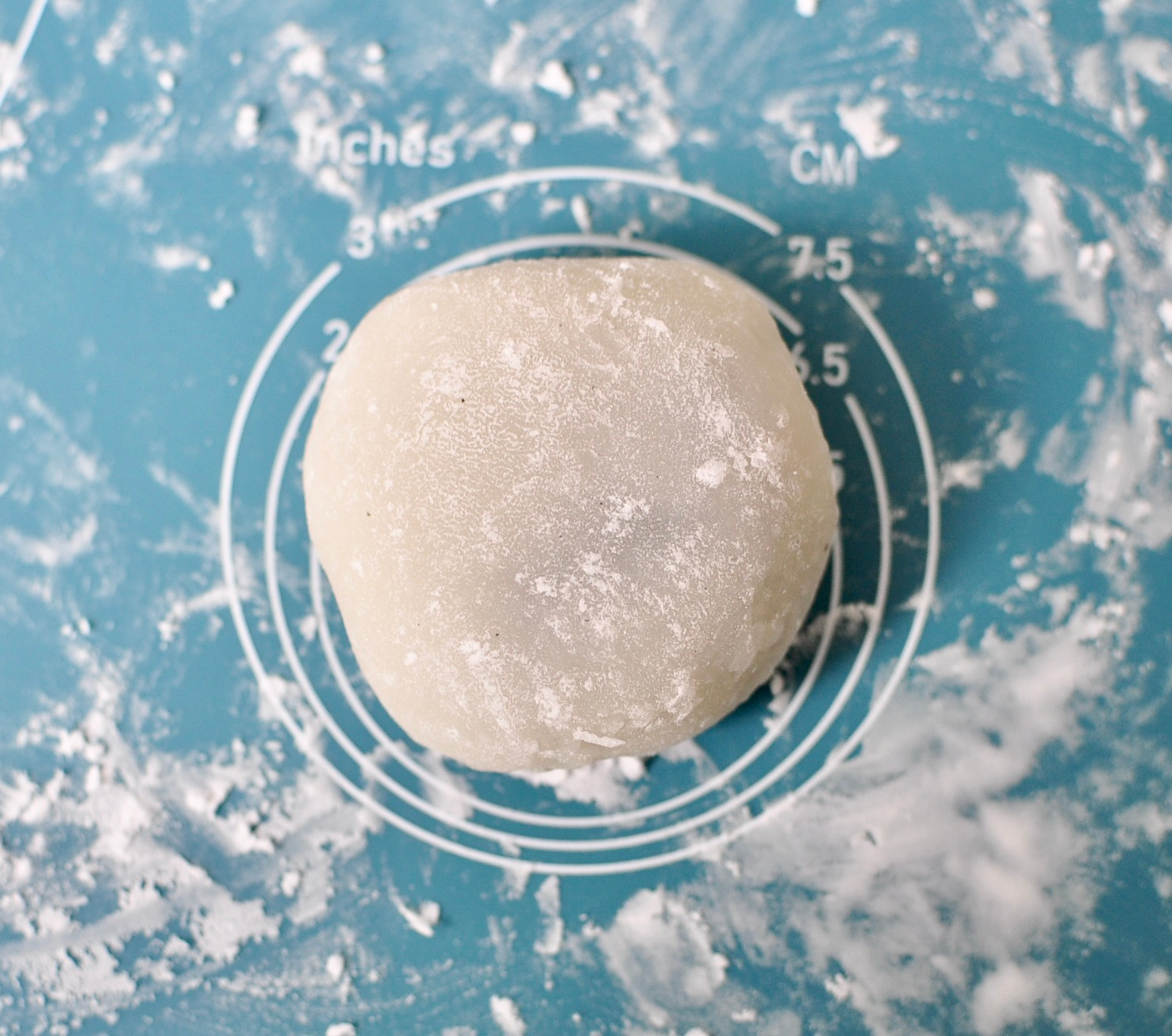 Homemade Black Sesame Mochi Ball