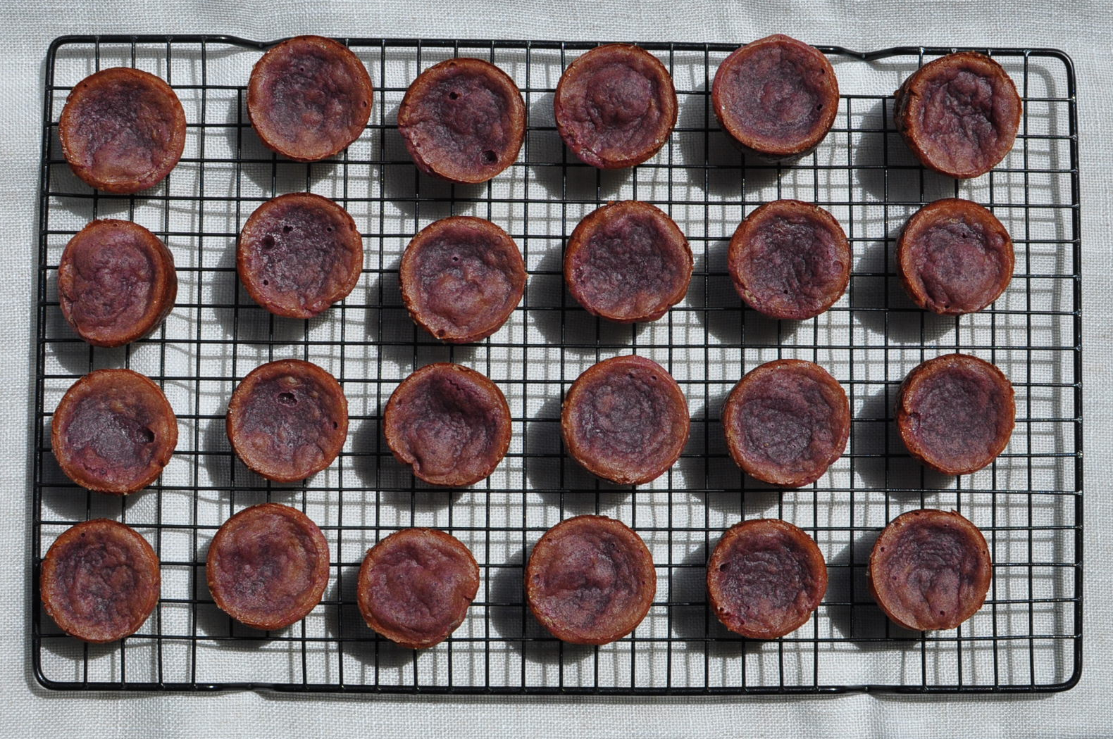 Baked Purple Ube Mochi Dessert