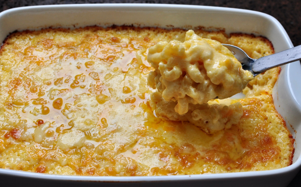 Cream Baked Truffle Mac and Cheese Recipe