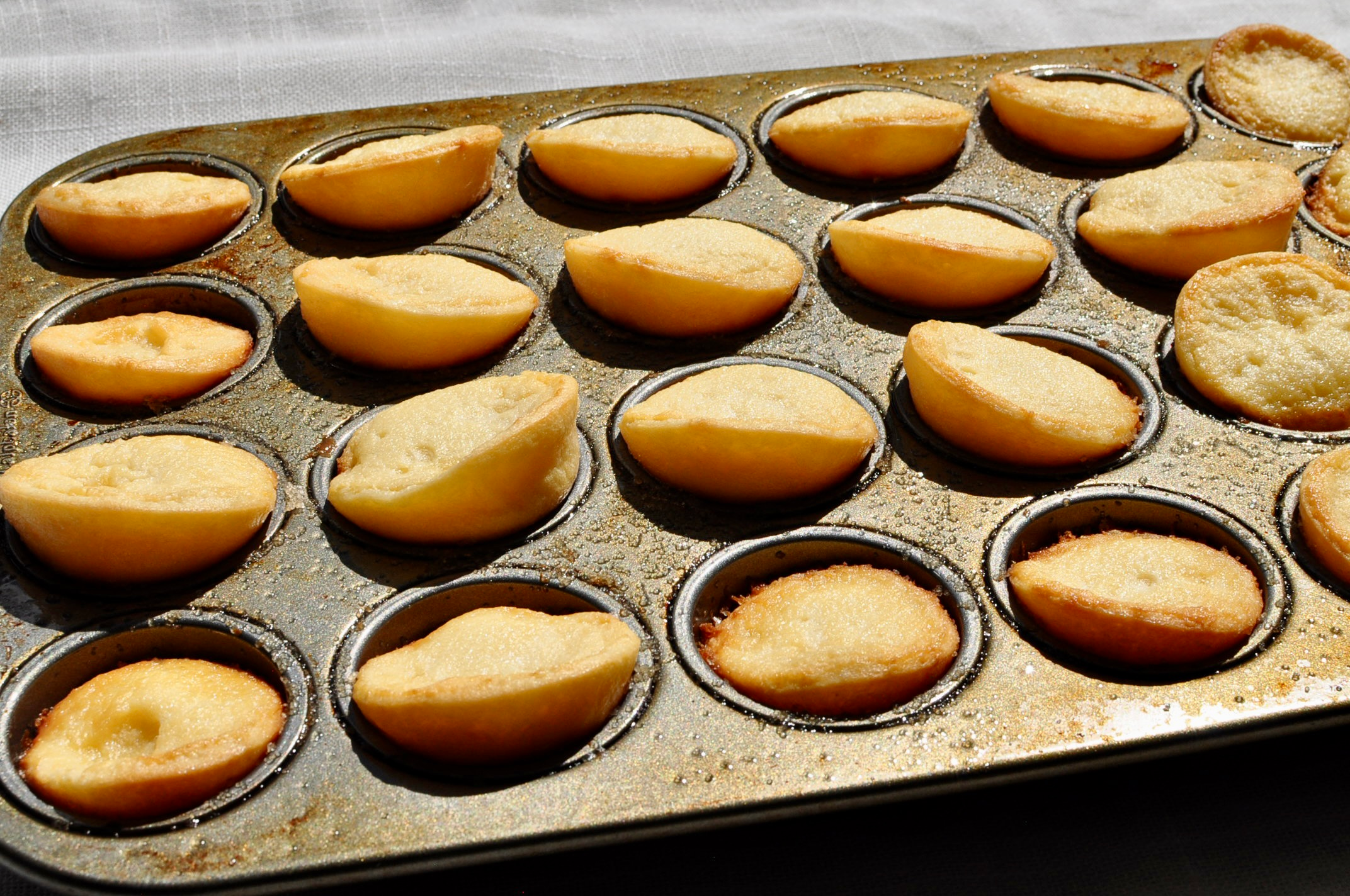 Crispy Chewy Butter Mochi Bites