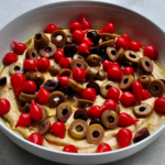 Easy Hummus Dip with Sweety Drops and Olives