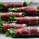 Prosciutto Arugula Rolls Elegant Appetizer