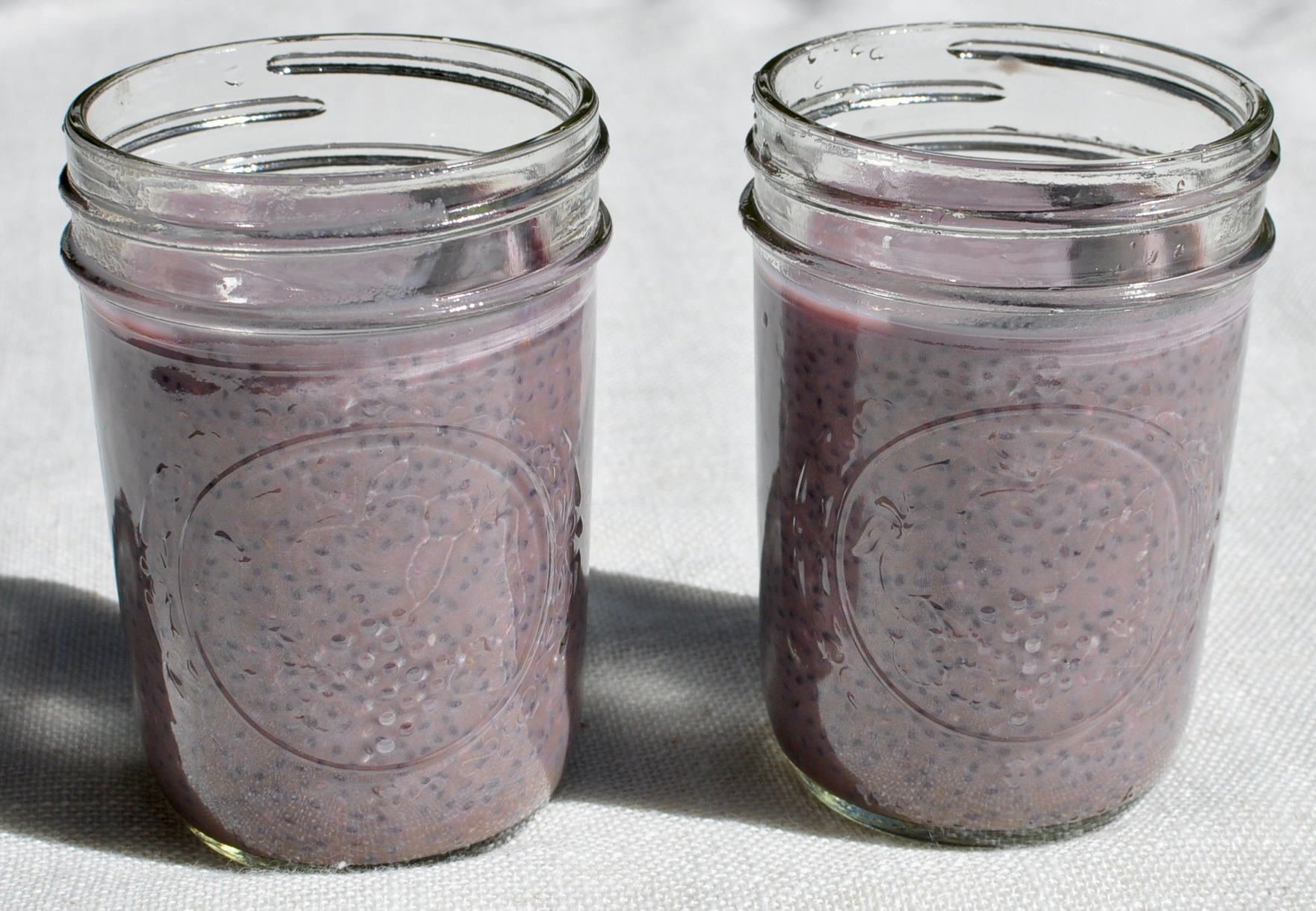 Purple Ube Chia Pudding